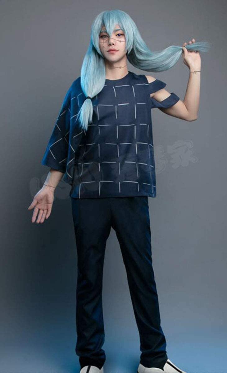 Amazon.co.jp: [Cosplaymiku]呪術廻戦 コスプレ 真人 まひと 風 