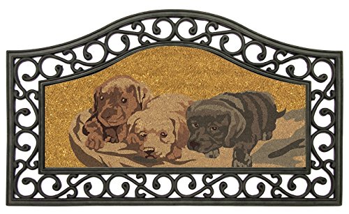 INTERHOME Coconut mat dog, Beige, 75_x_45 cm