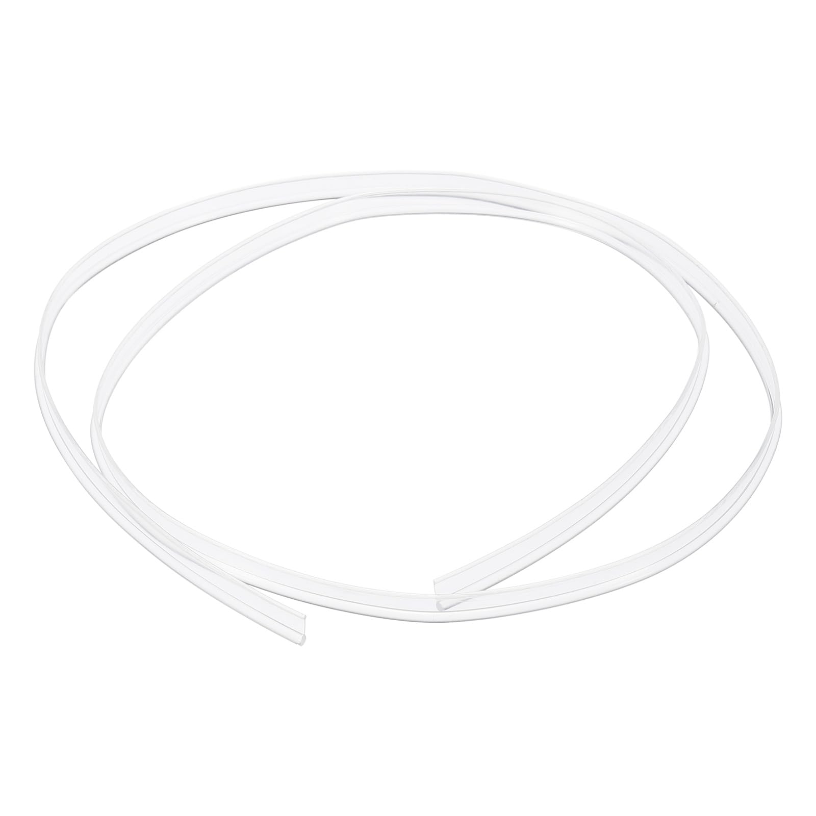 MECCANIXITY PMMA Fiber Optic Light Skirt Integrated Side Glow Cable, 3mmx1m LED Transparent for Car Decoration, DIY Art