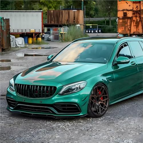 Spoiler de pare-chocs avant pour Mercedes Classe C W205 S205 AMG 2015-2022 - 4