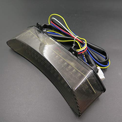 XKH- LED Tail Brake Light Turn Signals Compatible with 2002-2003 YZF R1 YZF-R1 YZFR1 Smoke motorcycle [B011FR6DRA]
