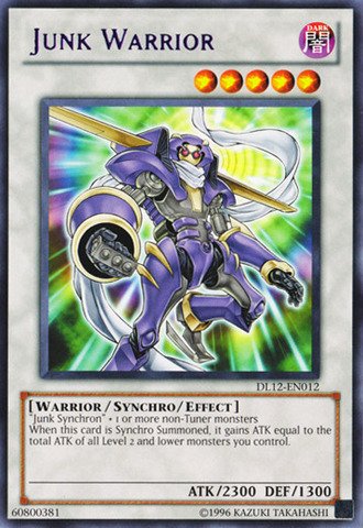 Yu-Gi-Oh! - Junk Warrior - Purple (DL12-EN012) - Duelist League 2011 Prize Cards - Promo Edition - Rare