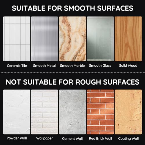Image of Segbeauty Wall Mounted Shower Soap Dispenser, 3pcs 16.9oz Drill Free Shower Bottles Refillable with Labels, 500ml Empty Plastic Shampoo and Conditioner Dispenser Holder for Shower Wall Bathroom Decor