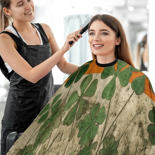 Capa para Corte de Pelo con Cierre Ajustable 66.9 x 56.7 in miniatura 5