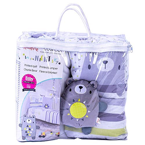 Red Kite in The Night Sky 4 Piece cot Set