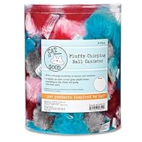 Algopix Similar Product 19 - Cat Is Good 30 Piece Fluffy Chirping