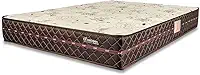 Colchão Queen Firme Espuma D33 Antialérgico Certificado Bege 158x198x24cm - BF Colchoes