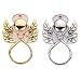 hanreshe Stethoscope Brooch Pins 2 Pieces Set Medical Jewelry Gift Brooch Nurse Doctor Graduation Medical Student Gold Silver Color Badge Pins