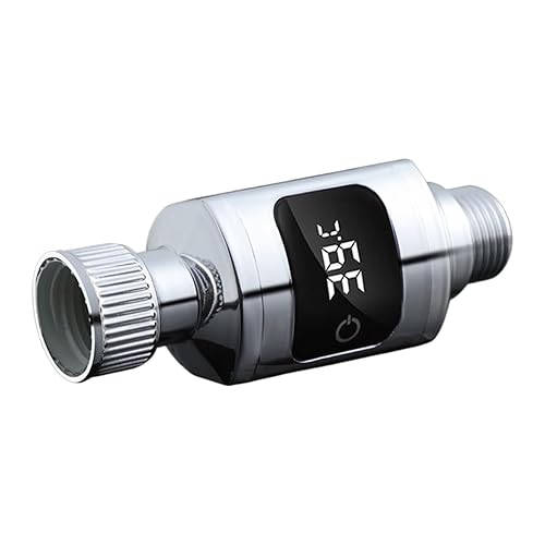 Miniatura 5 de Pantalla de temperatura de ducha, conciencia instantánea de temperatura, 3.7 x 1.4 in, medidor de baño digital LED, termómetro de ducha de lectura