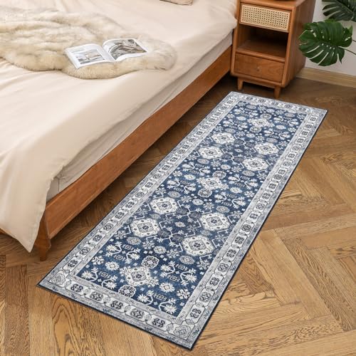 VK VK·LIVING 2x6 Machine Washable Rug Vintage Floral Runner Area Rugs - image 7