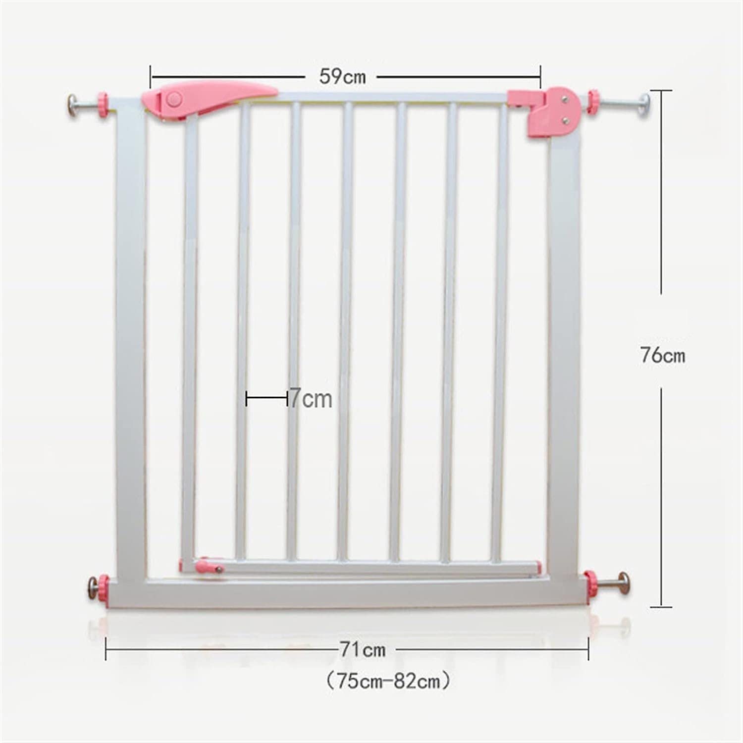 Amazon.co.jp: 犬用階段ゲート、プレッシャーマウントペット安全ゲート