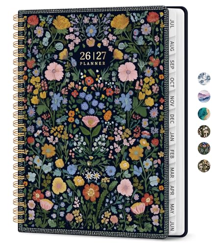 Planner 2026-2027, Jul 2026-Jun 2027 Academic Monthly & Weekly Planner