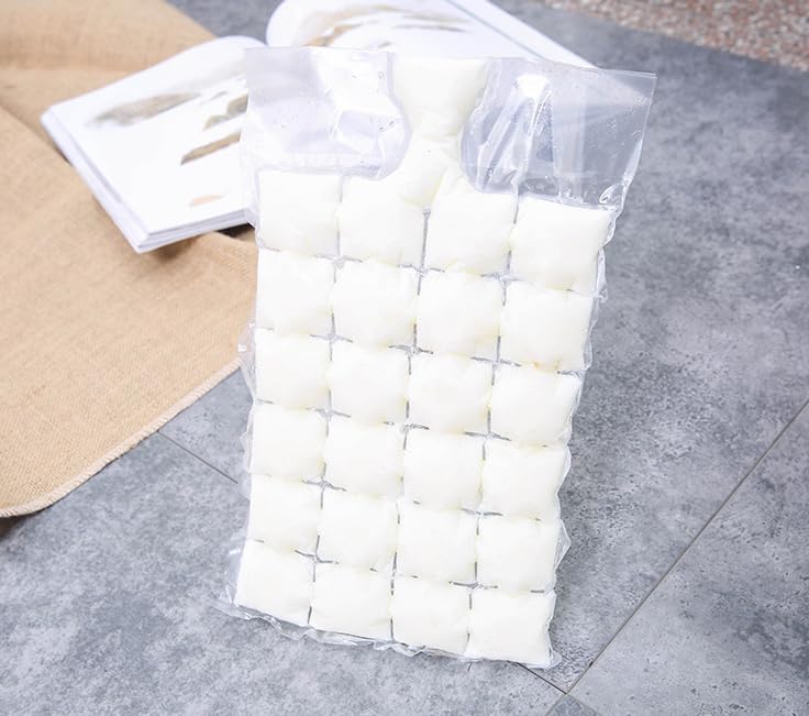 Bandeja desechable para hielo con 80 piezas miniatura 5