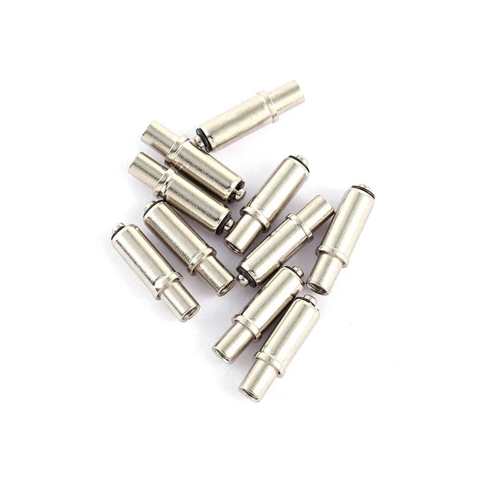 10PCS GP-2T Internal Tooth Positioning Needle Nickel-Plated Spring Test Short Positioning Needle Dowels Dia 5.0mm,Spring Force 800g