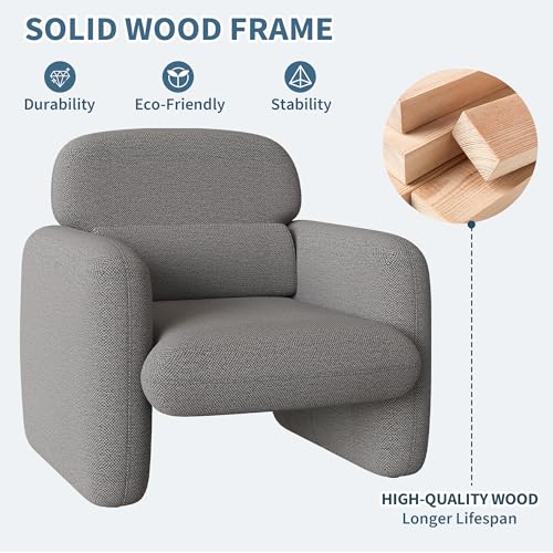Sillón moderno plegable blanco miniatura 4