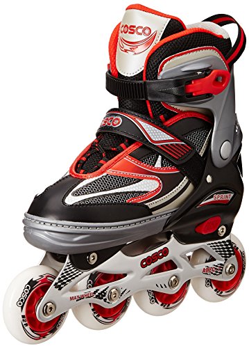 Cosco Sprint Roller Inline Skate (Red) – Medium for Unisex