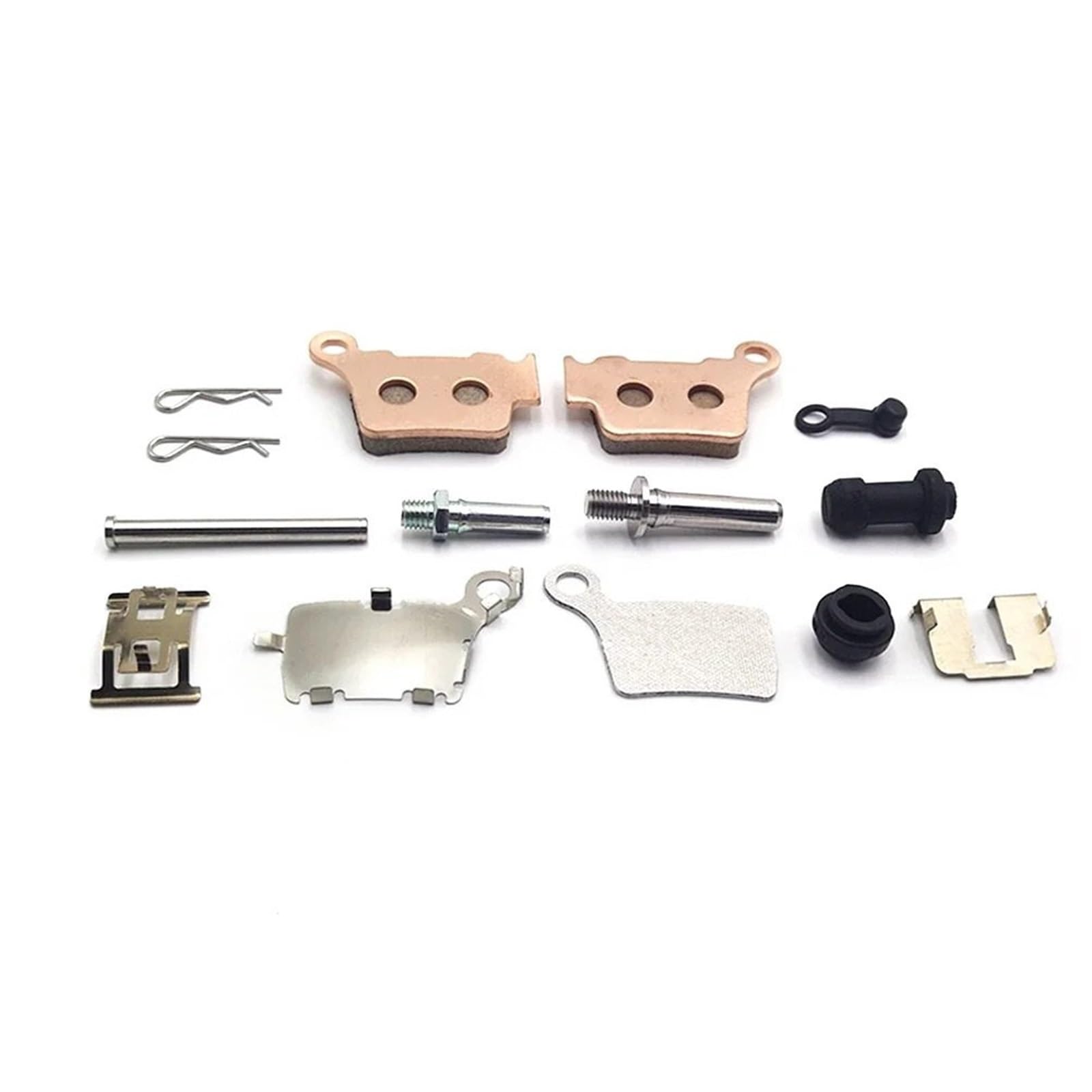 Pasuje do KTM SX Pasuje do HUSQVARNA FE FC TC TX TE Śruba zacisku hamulcowego Sprężyna Klocki hamulcowe Naprawa pompy hamulcowej(Front Repair Kit)