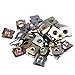 Produktbild beler 30 Stück 6mm M6 Loch Feder Metallplatte U-Type Nietclips Speed Nuts Befestigung für Car Panel Fender