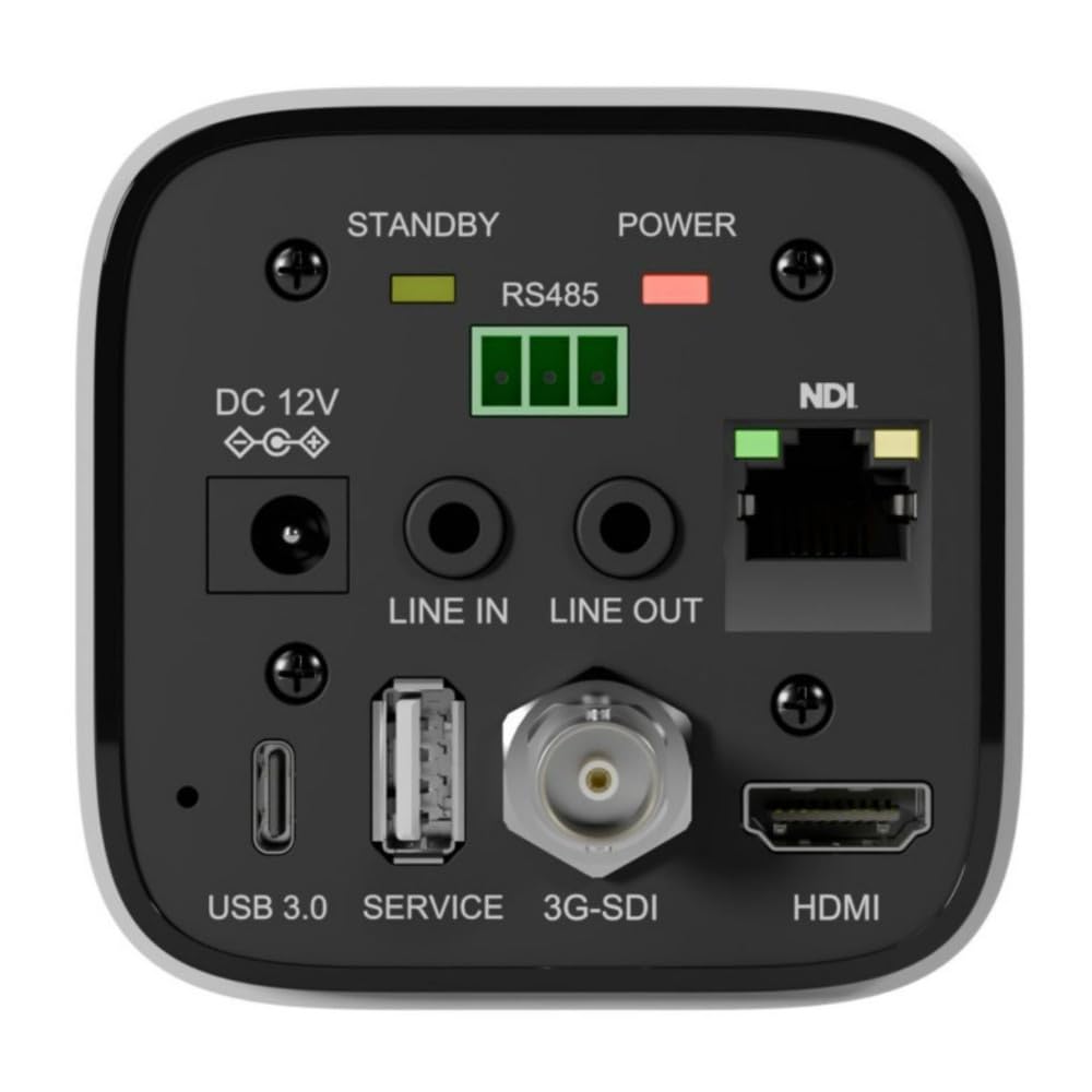 Amazon.com : PTZOptics Studio 4K 12x Box Camera - White | Zoom In