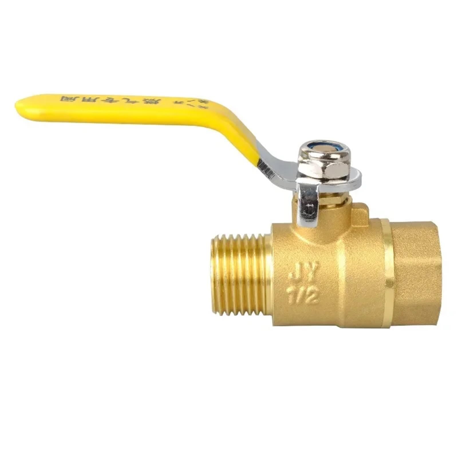 1/2" 3/4" 1" 2" Raccordo filettato in ottone Raccordi for tubi dell'acqua Raccordo rapido Valvola a sfera Irrigazione da giardino Rame(1I2 Female)