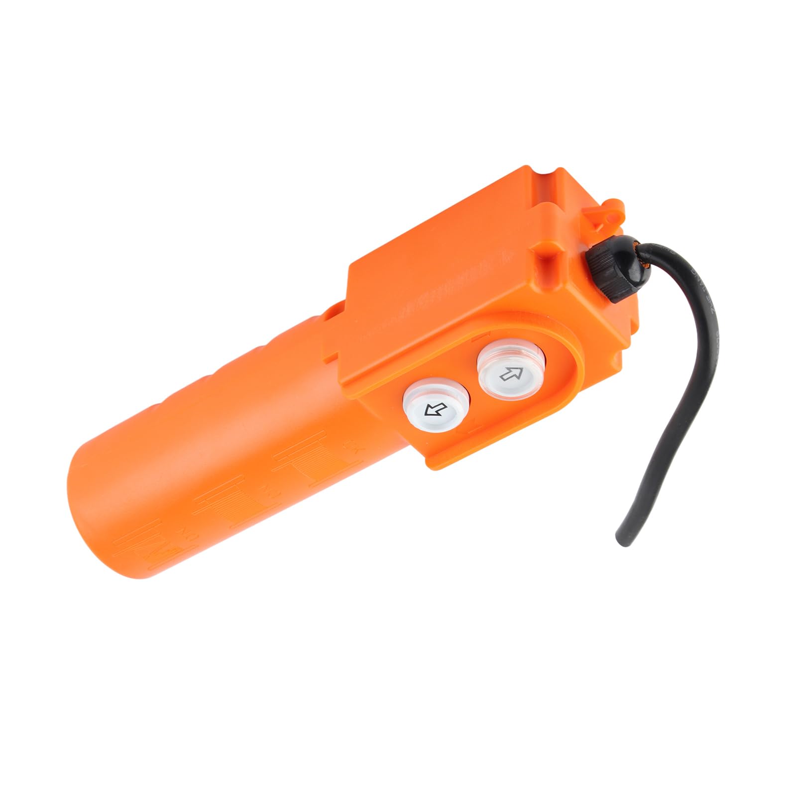 Interrupteur Etanche à Bouton-poussoir Suspendu de Palan de Commande Jaune pour Grue COB-61DR + Condensateur 220-380V 30uF