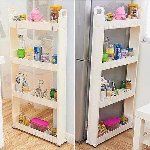 Carrello Di Stoccaggio 3 Livelli Con Ruote - 10 Cm Larghezza | Salvaspazio Per Cucina, Bagno E Lavanderia - Foto 6