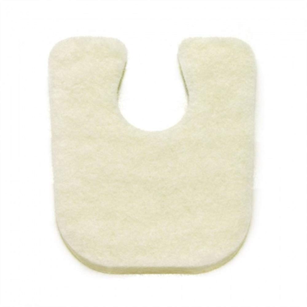 Extra Thick U Shaped Callus Cushion, 100 Felt 1/4" Pads