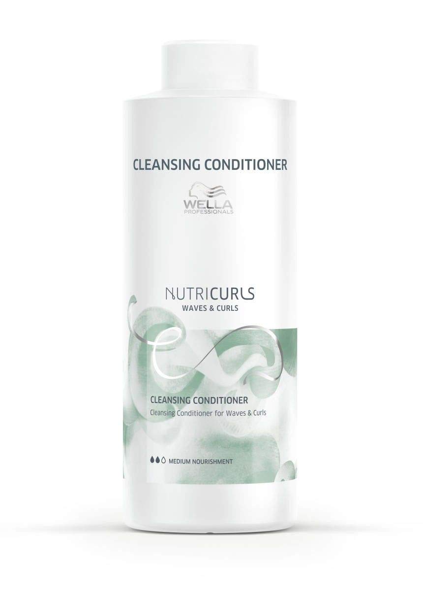 Nutricurls Waves & Curls Cleansing Conditioner 1000ml by Wella