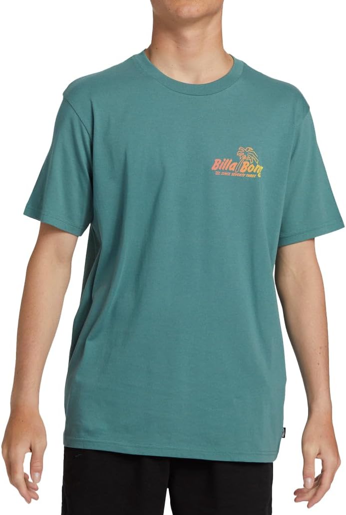 Billabong Men's Lounge Short Sleeve Graphic Tee
