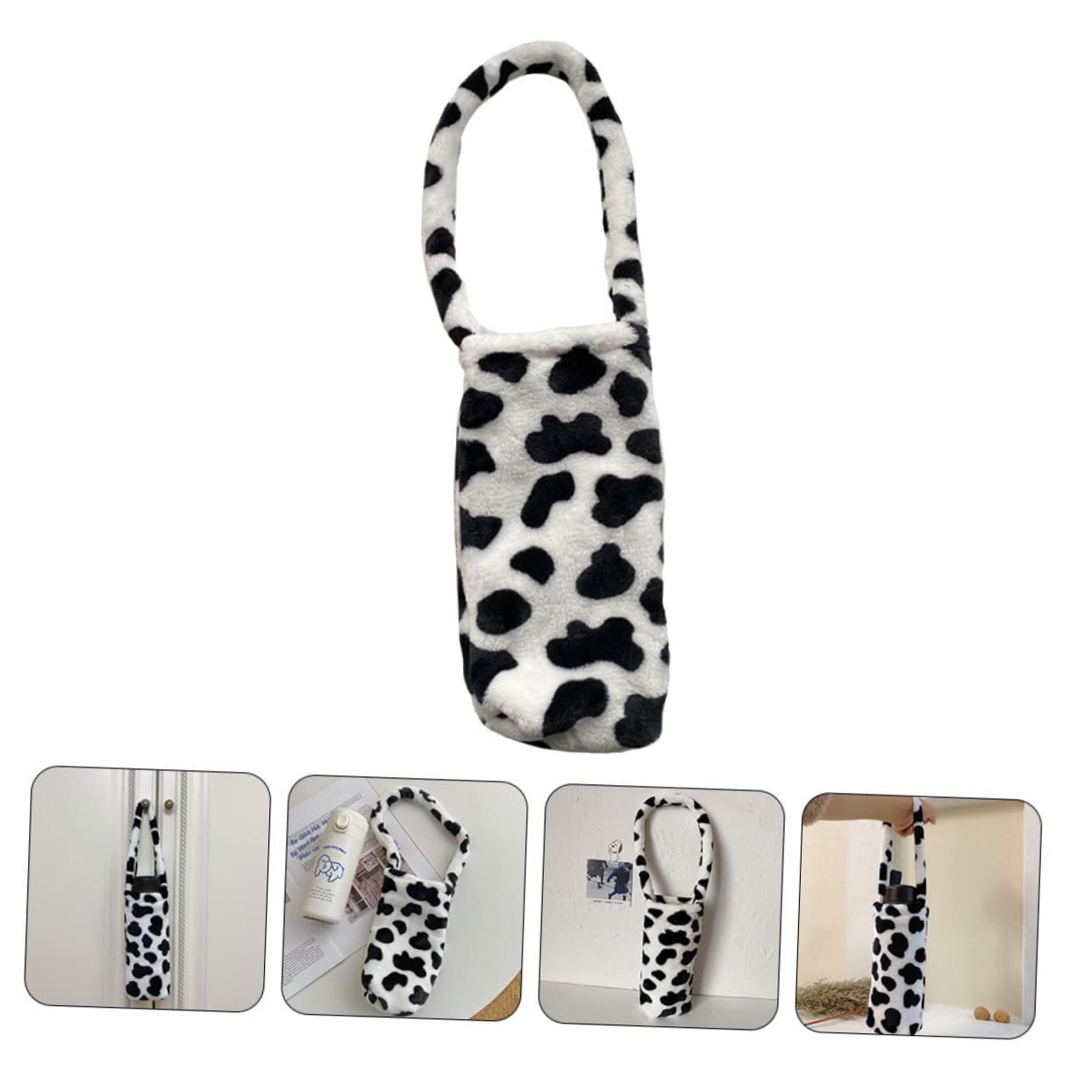 ifundom 5piezas Funda Portátil De Vaca para Botellas De Agua Aislante Térmico y Antiescaldaduras para Deportes y Viajes Ligera y Práctica Compatible Botellas De Inoxidable