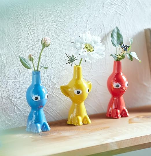 Amazon.co.jp: 一輪挿し 青ﾋﾟｸﾐﾝ 任天堂東京 限定 グッズ : おもちゃ
