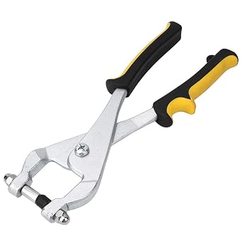 Multi-Function Grit Punch Pliers, 3.27mm Metal Sheet Hole Puncher Pliers, Metal Hole Punch Tool
