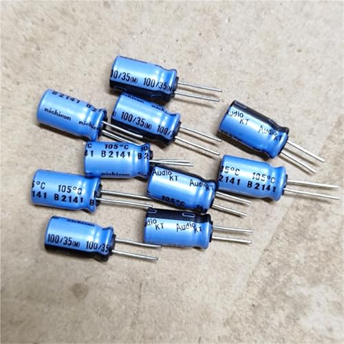 Condensateurs électrolytiques 35V 100uF de précision pour équipements audio haut de gamme