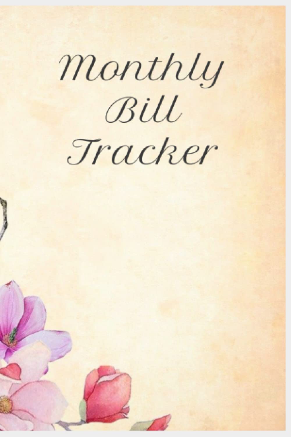 Monthly Bill Tracker Paperback – 10 Jan. 2022