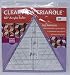 Clearview Triangle 10 Inch 60 Degree Acrylic Quilt Ruler
