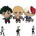 NAUXIU My Hero Academia Plushies,My Hero Academia PlüSchtier,My Hero Academia Figur,Izuku Midoriya Bakugou Katsuki Todoroki Shoto PlüSchtier GefüLlte PlüSchtiere Puppe,PlüSchpuppe Spielzeug Kissen