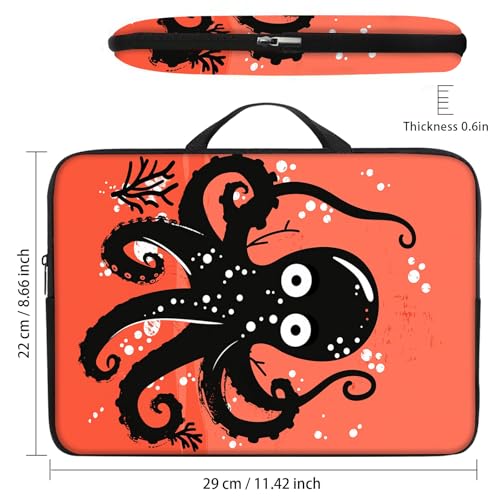 Funda para portátil de 10 pulgadas con asa y protección amortiguadora miniatura 2