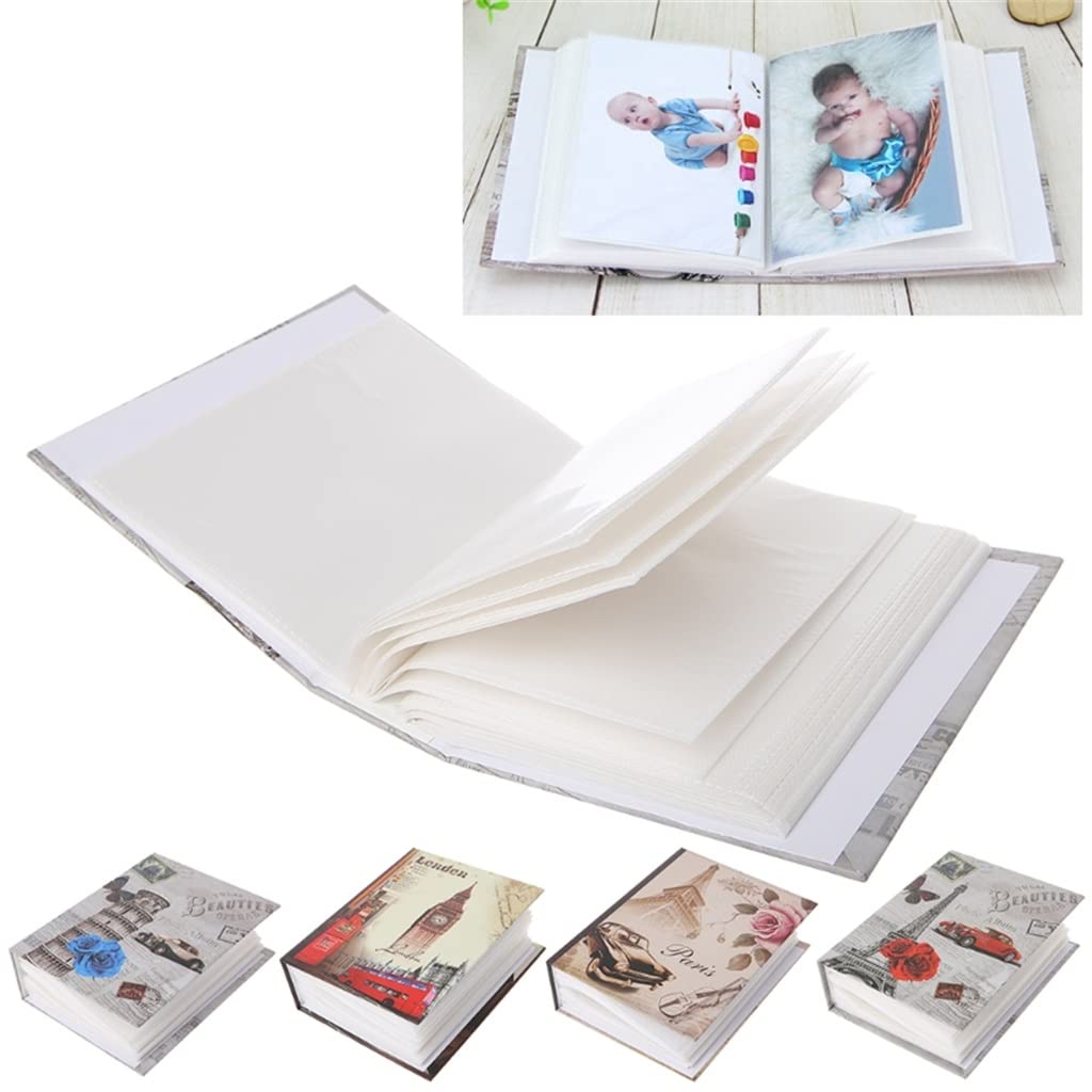 Ramka na zdjęcia Kolaż 100 zdjęć Kieszenie Album fotograficzny Zdjęcia Śródmiąższowe Etui na książki Pamięć Prezent (Kolor: 3-pak, Rozmiar: 17.8 cm) (D 15.2 cm) (3 szt. 5 cali)