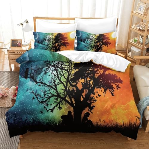 Housse de couette douce hypoallergique texturée 3D avec fermeture éclair invisible - 3