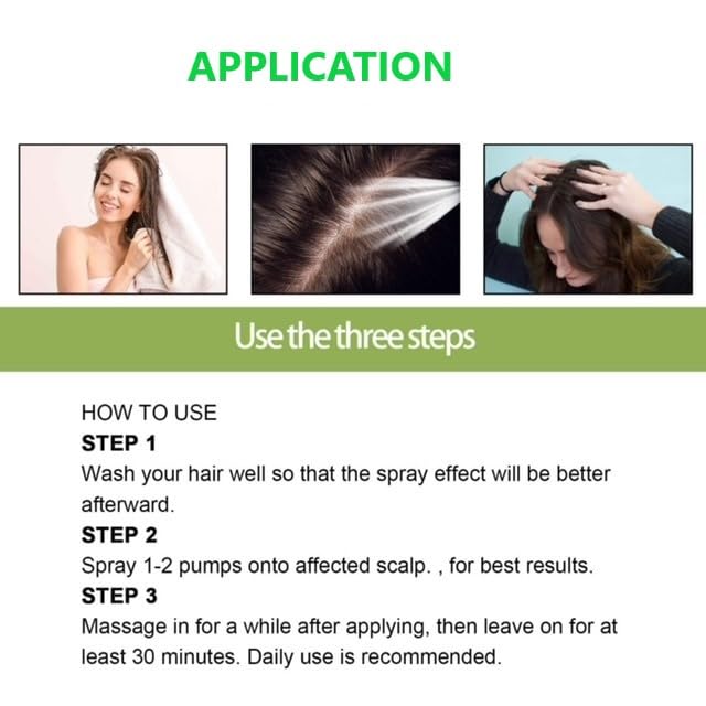 Miniatura 6 de Glammius Aceite capilar de romero con biotina para el crecimiento del cabello, 2.02 fl oz (2.0 fl oz), 100% puro y natural tanto para hombres como