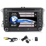 Car Stereo HD 7 inch Capacitive Touch Screen Radio for VW Jetta Passat Golf Beet...