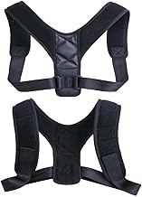 Back Brace Posture Corrector, Back Support, Compression Vest, Adjustable Shoulder Strap for Women and Men, Breathable Belt for Improved Posture and Pain Relief, JQ-2034 (X-Large)