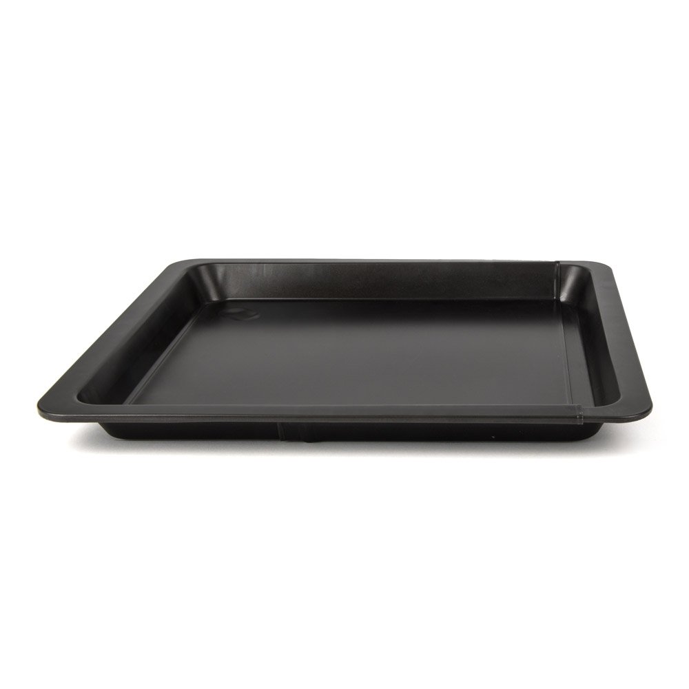Guardini, Gardenia, Extendable Rectangular Mould 33 x 37 – 52 cm. Material: Steel with Non-Stick Coating, Black.