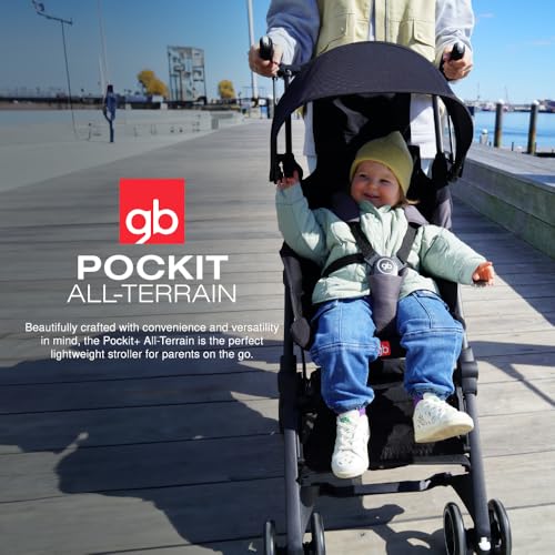 image for gb Pockit+ All-Terrain, Ultra Compact Lightweight Travel Stroller with