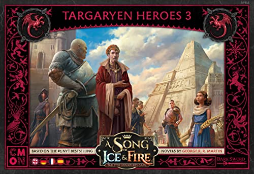 CMON Asmodee A Song of Ice & Fire - Heroes of House Targaryen III, Multicoloured, Colourful, Medium - Image 2