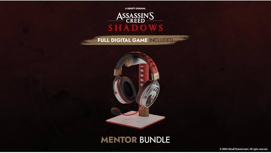 Assassin's Creed Shadows ヘッドセット Wireless Headset - Assassin's Creed Shadows - Compatible