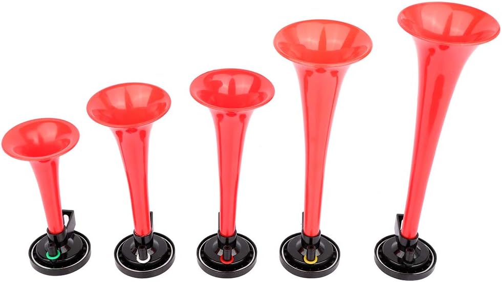 super loud 5 Trumpet Musical Dukes Hazzard Horn Kit Compressor Dixie Musical Air Horn for Any 12V Vehicles Trucks Lorrys Trains Boats Cars Vans Kit