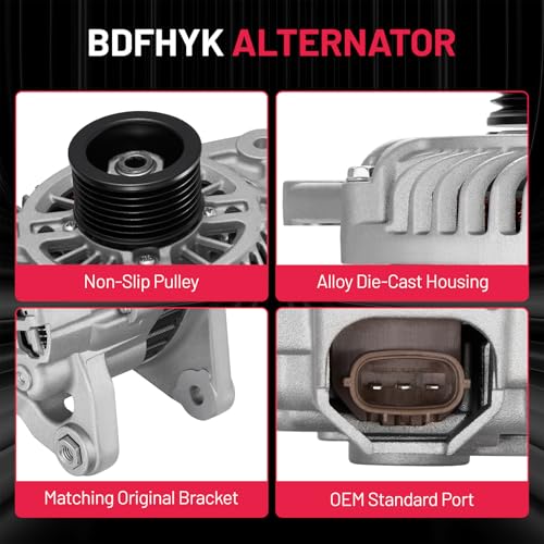 Image of BDFHYK 23100-ZW40A Alternator For Nissan Sentra 2.0L l4 2011-2012