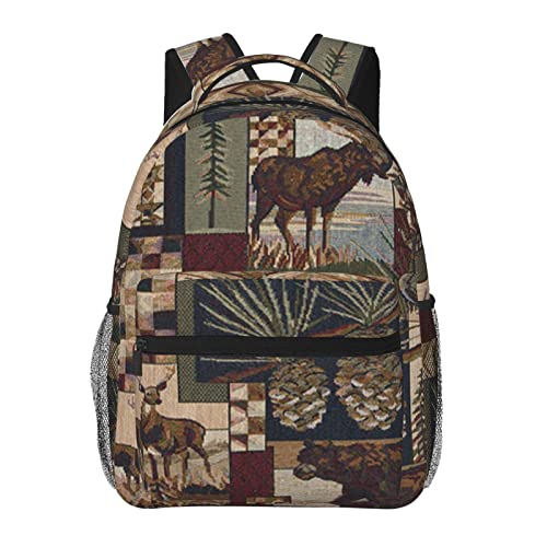 Sac à dos d'école léger camouflage pour soulager le dos des filles et garçons