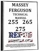 Massey Ferguson 255 Service Manual Technical Repair Book 1649272677 Book Cover